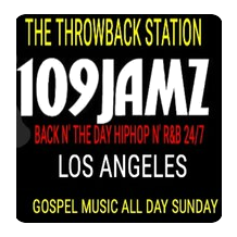 Radyo 109JAMZ Back N'The Day HipHop N' R&B 24/7 istasyonunda en son popüler Gospel, R&B, Hip Hop türlerini :app_name ile dinleyin.