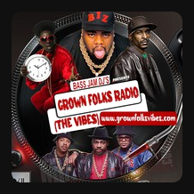 Listen latest popular R&B, 90s, Romantic genre(s) with radio Grown Folks Radio (The Vibes) on :app_name.